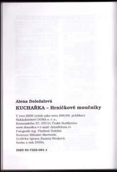 Alena Doležalová: Kuchařka - hrníčkové moučníky