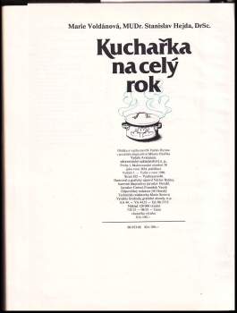 Stanislav Hejda: Kuchařka na celý rok
