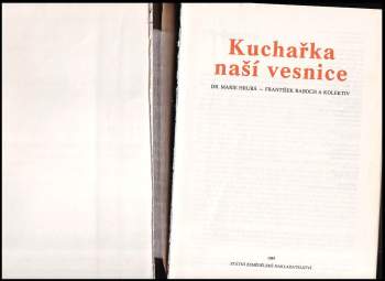 František Raboch: Kuchařka naší vesnice