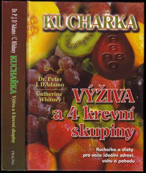 Kuchařka - výživa a 4 krevní skupiny