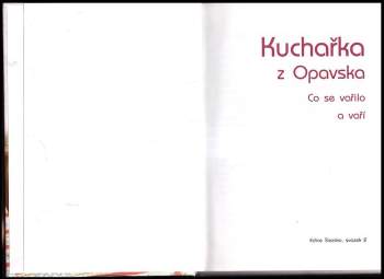 Kuchařka z Opavska