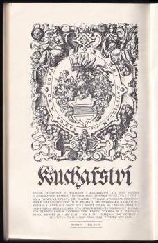Bavor Rodovský z Hustiřan: Kuchařství, to jest, Knížka o rozličných krmích, kterak se užitečně s chutí strojiti mají, jakožto zvěřina, ptáci, ryby a jiné mnohé krmě