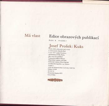 Josef Prošek: Kuks