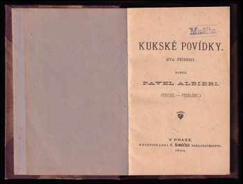 Pavel Albieri: Kukské povídky