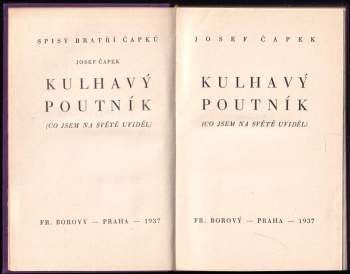 Josef Čapek: Kulhavý poutník