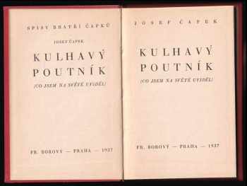 Josef Čapek: Kulhavý poutník