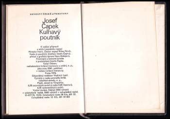 Josef Čapek: Kulhavý poutník