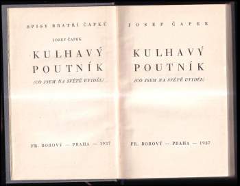 Josef Čapek: Kulhavý poutník