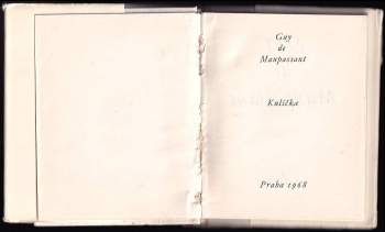 Guy de Maupassant: Kulička
