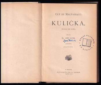 Guy de Maupassant: Kulička