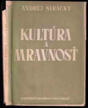 Kultúra a mravnosť