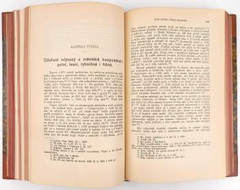 Zikmund Winter: Kulturní obraz českých měst - život veřejný v XV. a XVI. věku