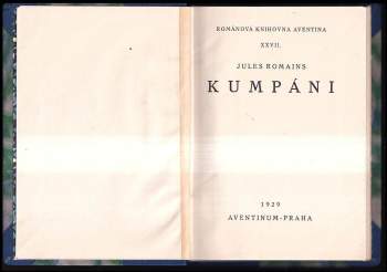 Jules Romains: Kumpáni