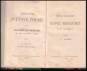 William Shakespeare: Kupec benátský