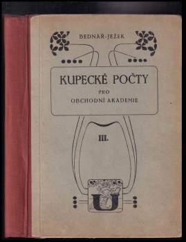 Kupecké počty pro obchodní akademie