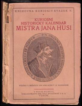 Kuriosní historický kalendář M. Jana Husi
