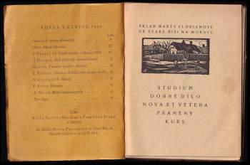 Josef Florián: Kurs 1. v červnu 1922