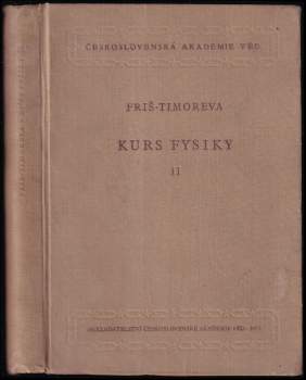 Sergej Èduardovič Friš: Kurs fysiky