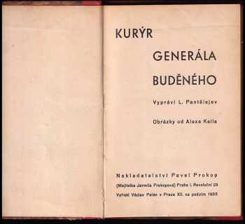 Aleksej Ivanovič Pantelejev: Kurýr generála Buděného