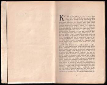 Alois Till: Kutná Hora, sídlo umění