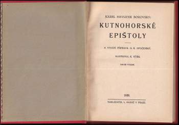 Karel Havlíček Borovský: Kutnohorské epištoly
