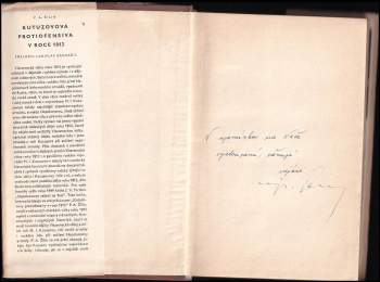 Pavel Andrejevič Žilin: Kutuzovova protiofensiva v roce 1812
