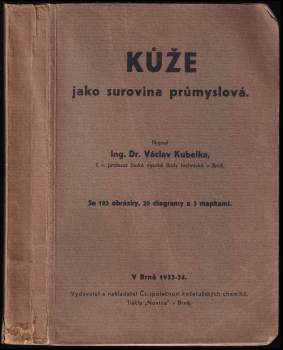 Kůže jako surovina průmyslová