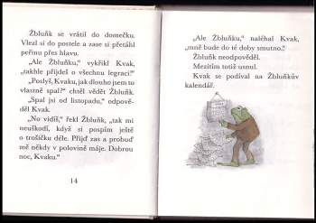 Arnold Lobel: Kvak a Žbluňk jsou kamarádi