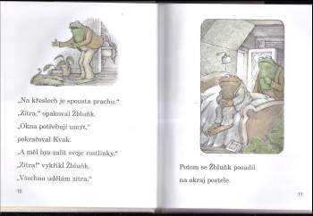 Arnold Lobel: Kvak a Žbluňk se bojí rádi