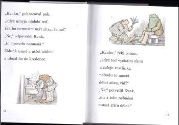 Arnold Lobel: Kvak a Žbluňk se bojí rádi