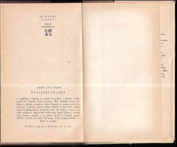 John Le Carré: Kvalitní vražda