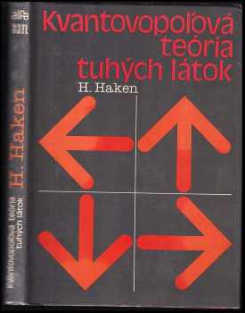 Hermann Haken: Kvantopolóvá teória tuhých látok