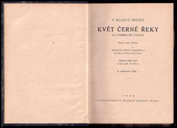 Vicente Blasco Ibáñez: Květ Černé řeky