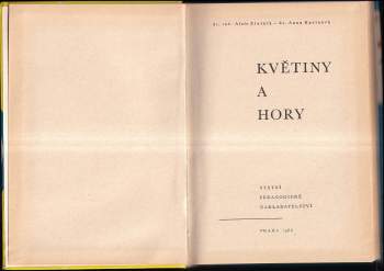 Alois Zlatník: Květiny a hory