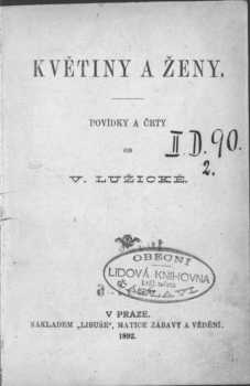 Věnceslava Lužická: Květiny a ženy