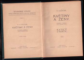 Věnceslava Lužická: Květiny a ženy