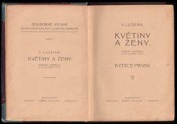 Věnceslava Lužická: Květiny a ženy
