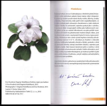 Eva Hrudová: Květiny nejen pro balkon