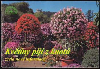 Květiny pijí z knotů