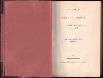 Jan Havlasa: Kvetoucí nopály