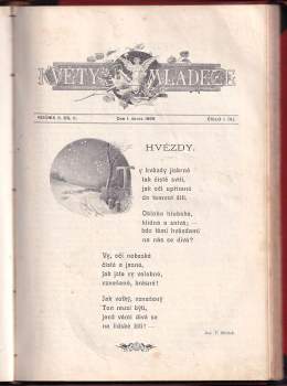 Jan Dolenský: Květy mládeže - časopis - ročník II. - I + II díl.