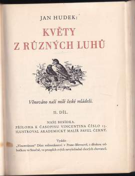 Julius Košnář: Květy z různých luhů - 1. a 2. díl v jednom svazku