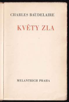 Charles Baudelaire: Květy zla