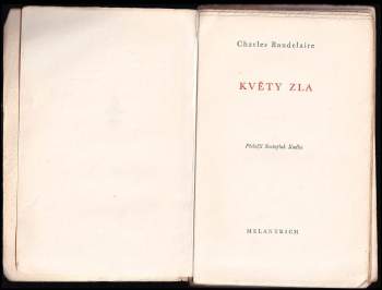 Charles Baudelaire: Květy zla