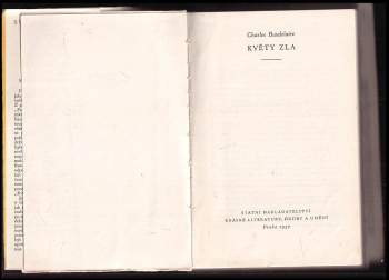 Charles Baudelaire: Květy zla