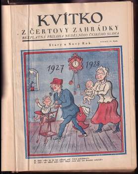 Kvítko z čertovy zahrádky 1928 - č. 1-52 - KOMPLETNÍ ROČNÍK