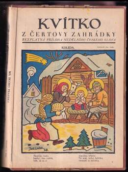Kvítko z čertovy zahrádky 1928 - č. 1-52 - KOMPLETNÍ ROČNÍK