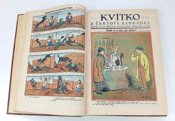 Josef Lada: Kvítko z čertovy zahrádky  - ročník VII. - čísla 1 - 52 - KOMPLETNÍ ROČNÍK