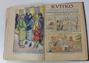 Josef Lada: Kvítko z čertovy zahrádky - Ročník VIII - čísla 1 - 49 - CHYBÍ ČÍSLA 29, 32, 38