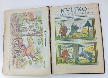 Josef Lada: Kvítko z čertovy zahrádky - Ročník VIII - čísla 1 - 49 - CHYBÍ ČÍSLA 29, 32, 38